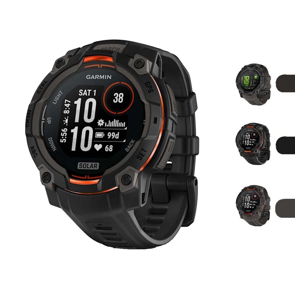  ساعة جارمن الرياضية، موديل انستنكت 3 (Garmin Instinct 3) 