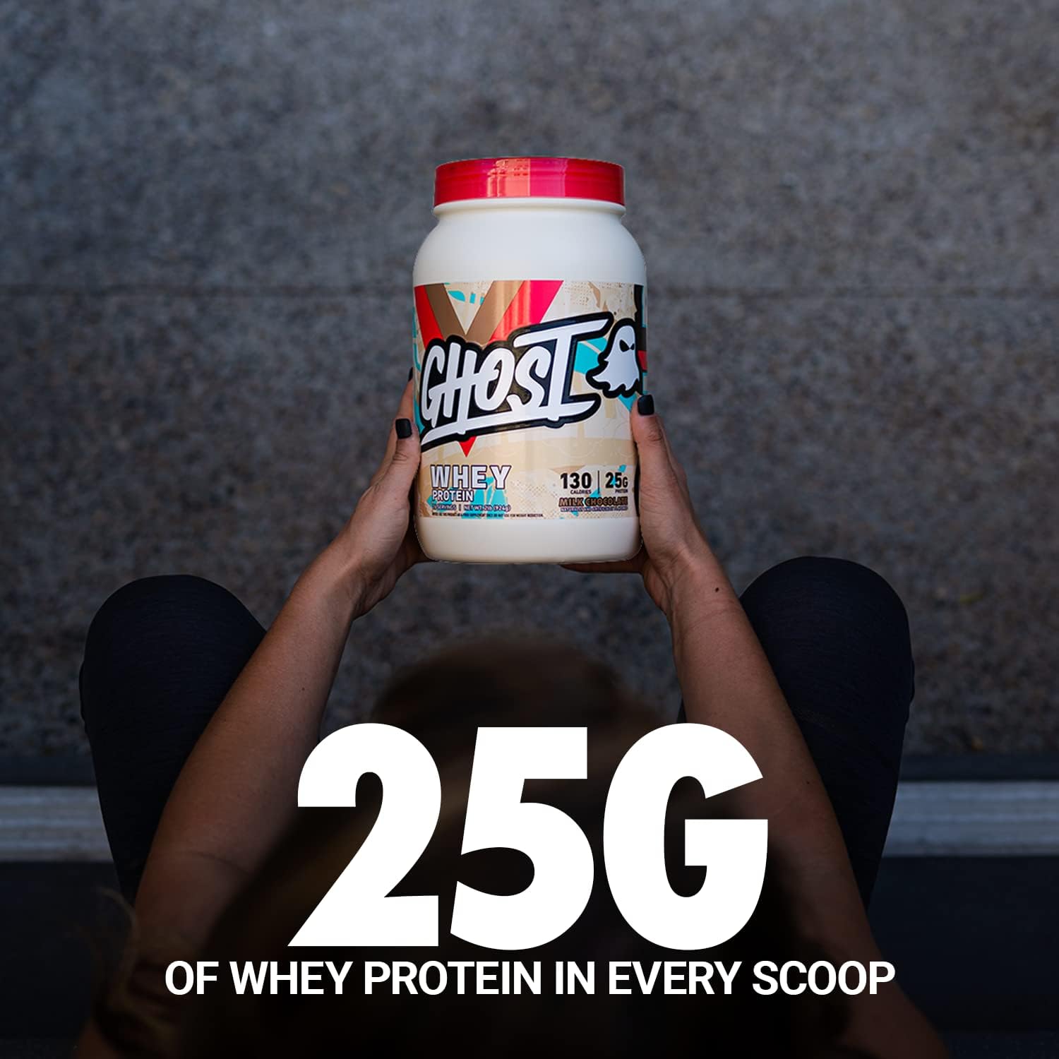  جوست - واي بروتين بودر Ghost - Whey Protein Powder 