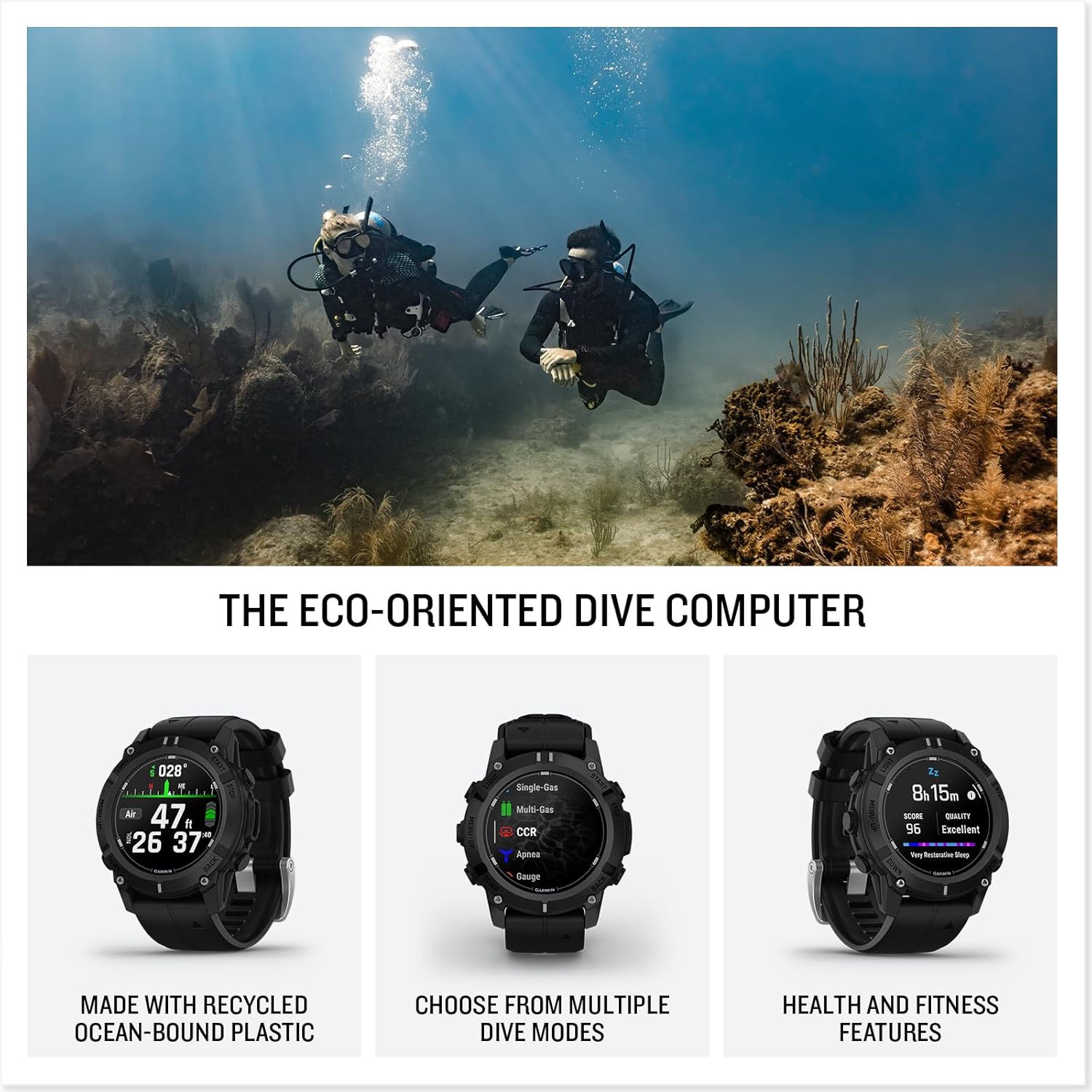  ساعة جارمن للغوص موديل ديسنت جي 2 (Garmin Descent G2) 
