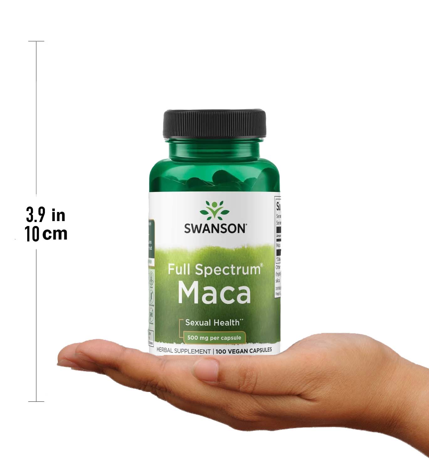  سوانسون - نبات الماكا معزز للصحة الجنسية (100 كبسولة) - Swanson Full Spectrum Maca 