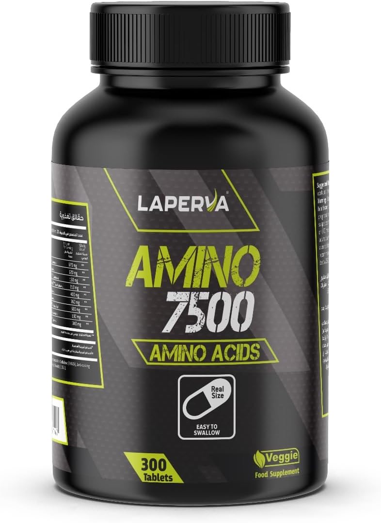  لابيرفا - أمينو 7500 ملجم (300 كبسولة) - Laperva Amino Acids 