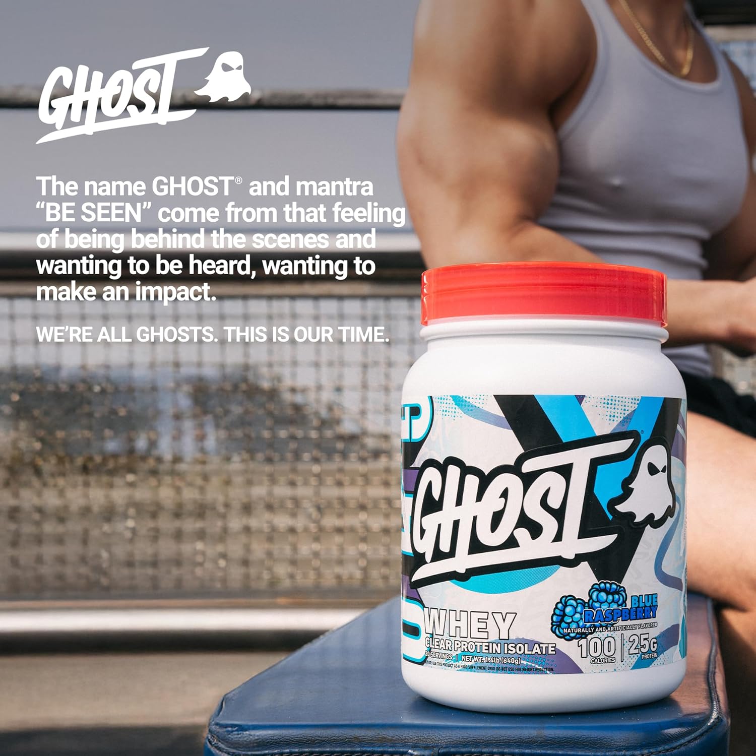  Ghost Clear Whey Isolate Protein Powder 
