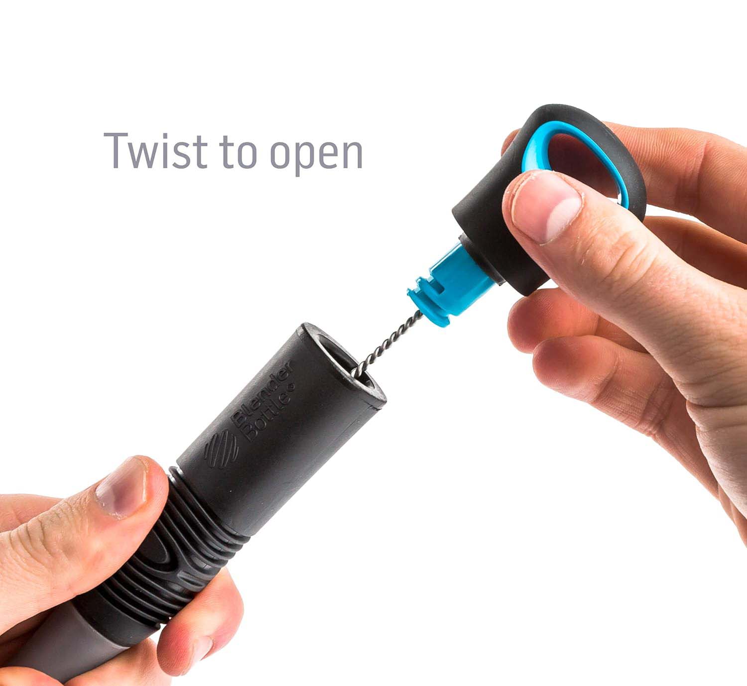  بلندر بوتل فرشاة تنظيف للشيكر الرياضي - BlenderBottle Shaker Bottle Brush 