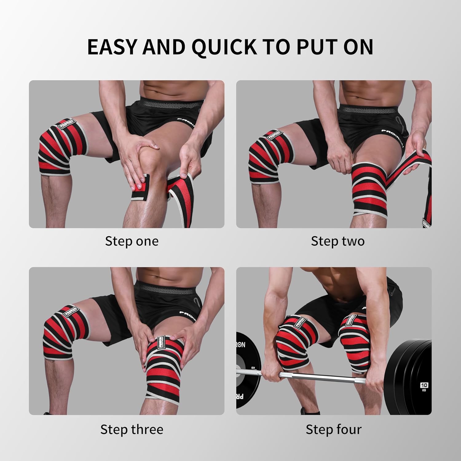  Hummer - 2pcs Knee Wraps 