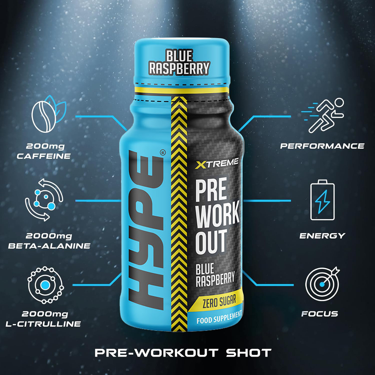  Hype - Xtreme Preworkout Shots  