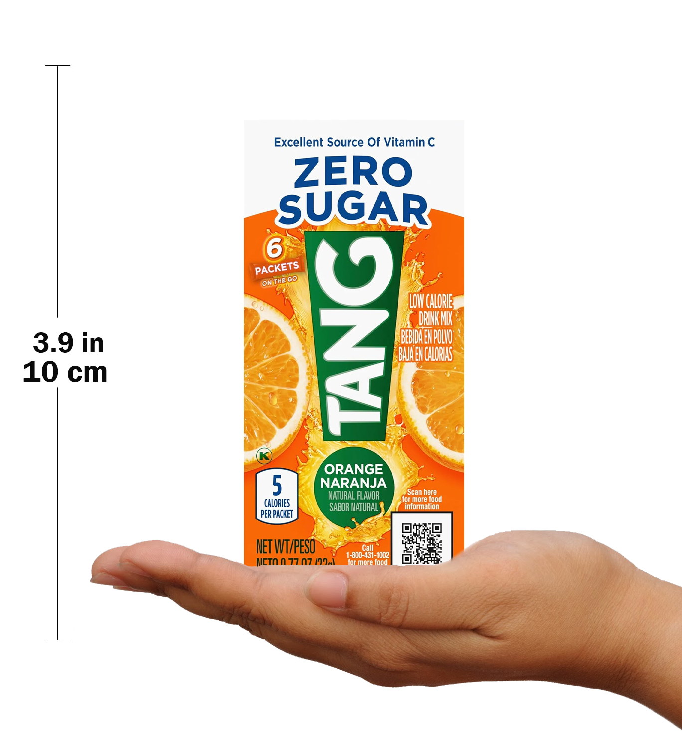  Tang - On The Go Sugar Free Drink Mix (6 sticks) 