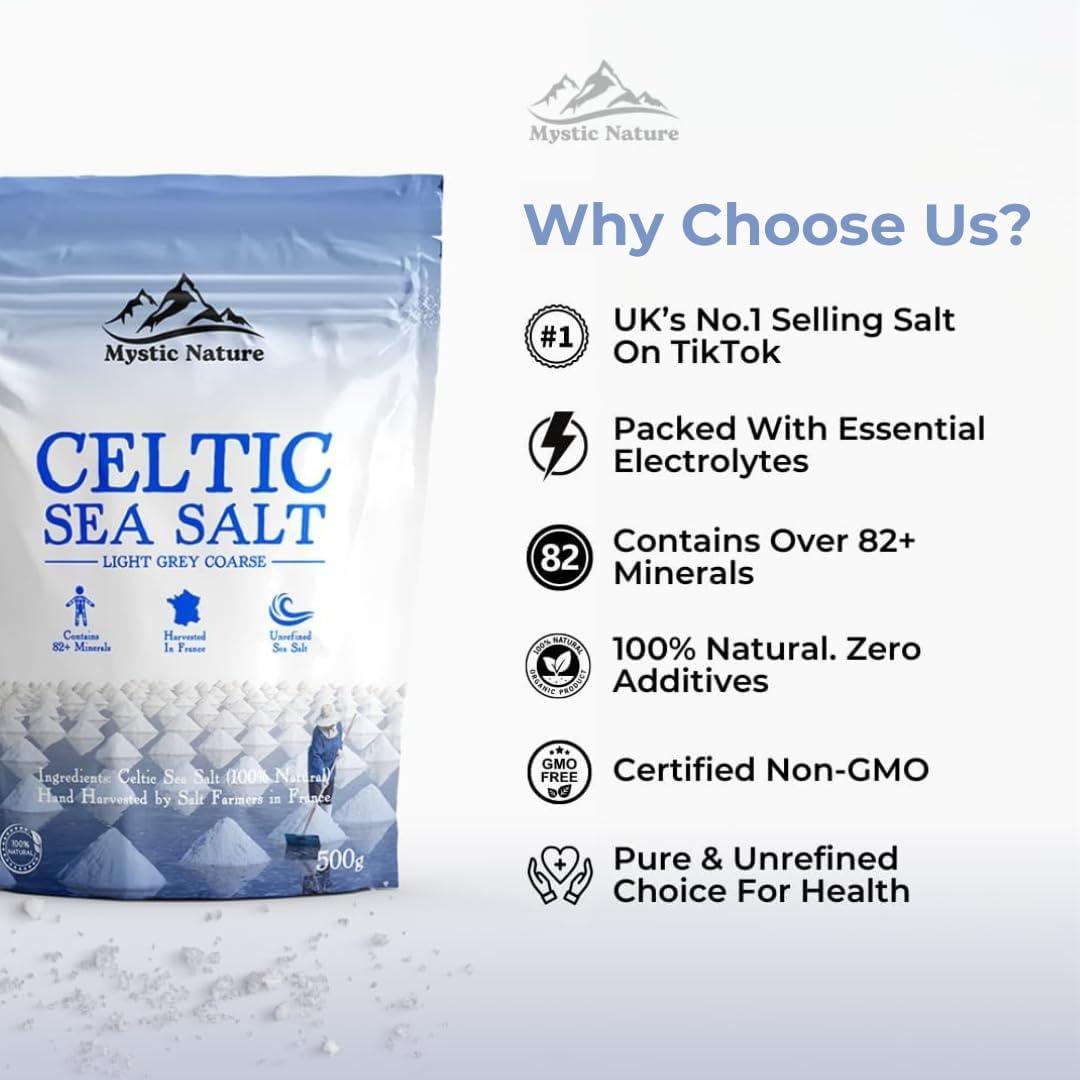  Mystic Nature - Celtic Sea Salt (500g) 