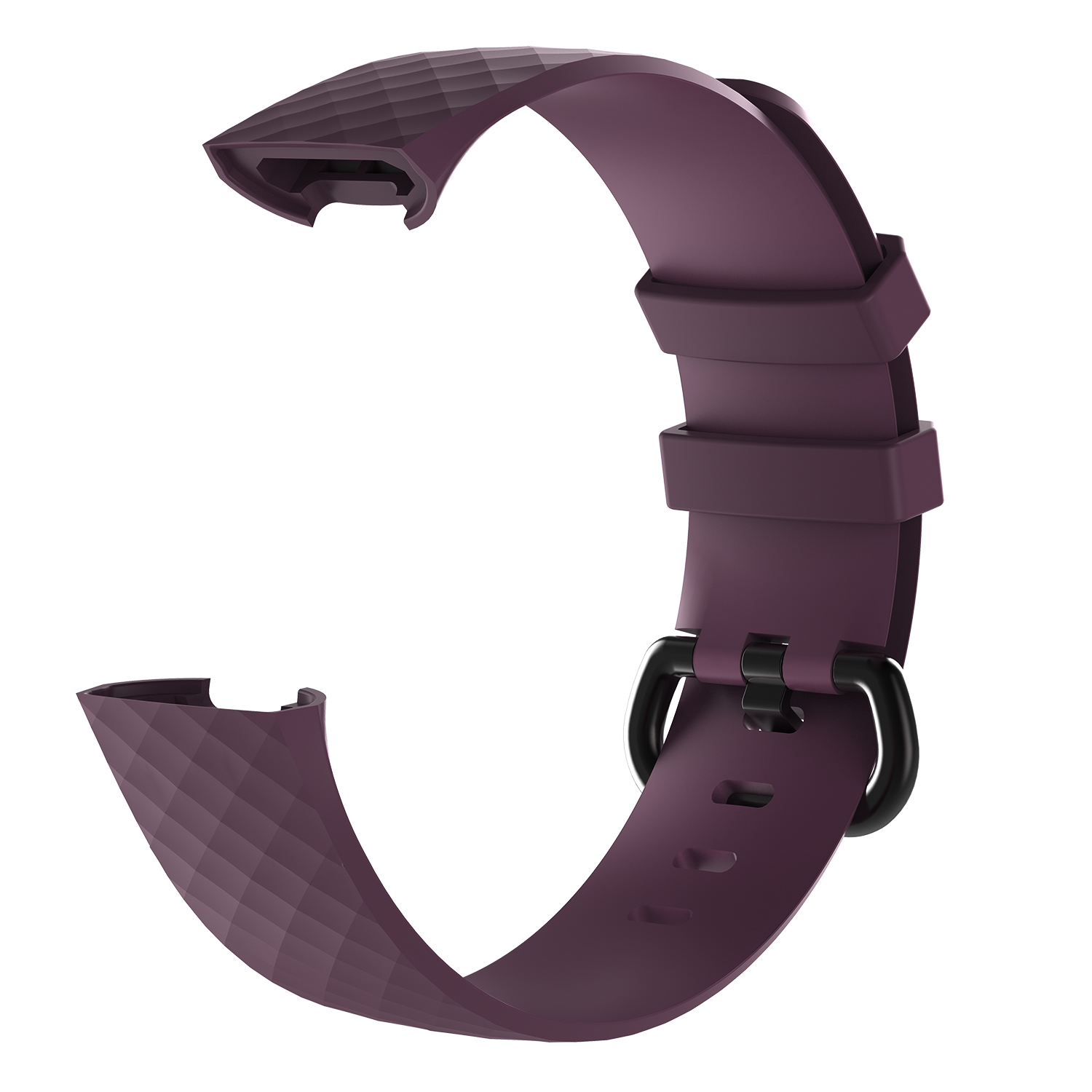  سوار  سليكون لساعة فيتبيت تشارج 3 و تشارج 4 بنفسجي 