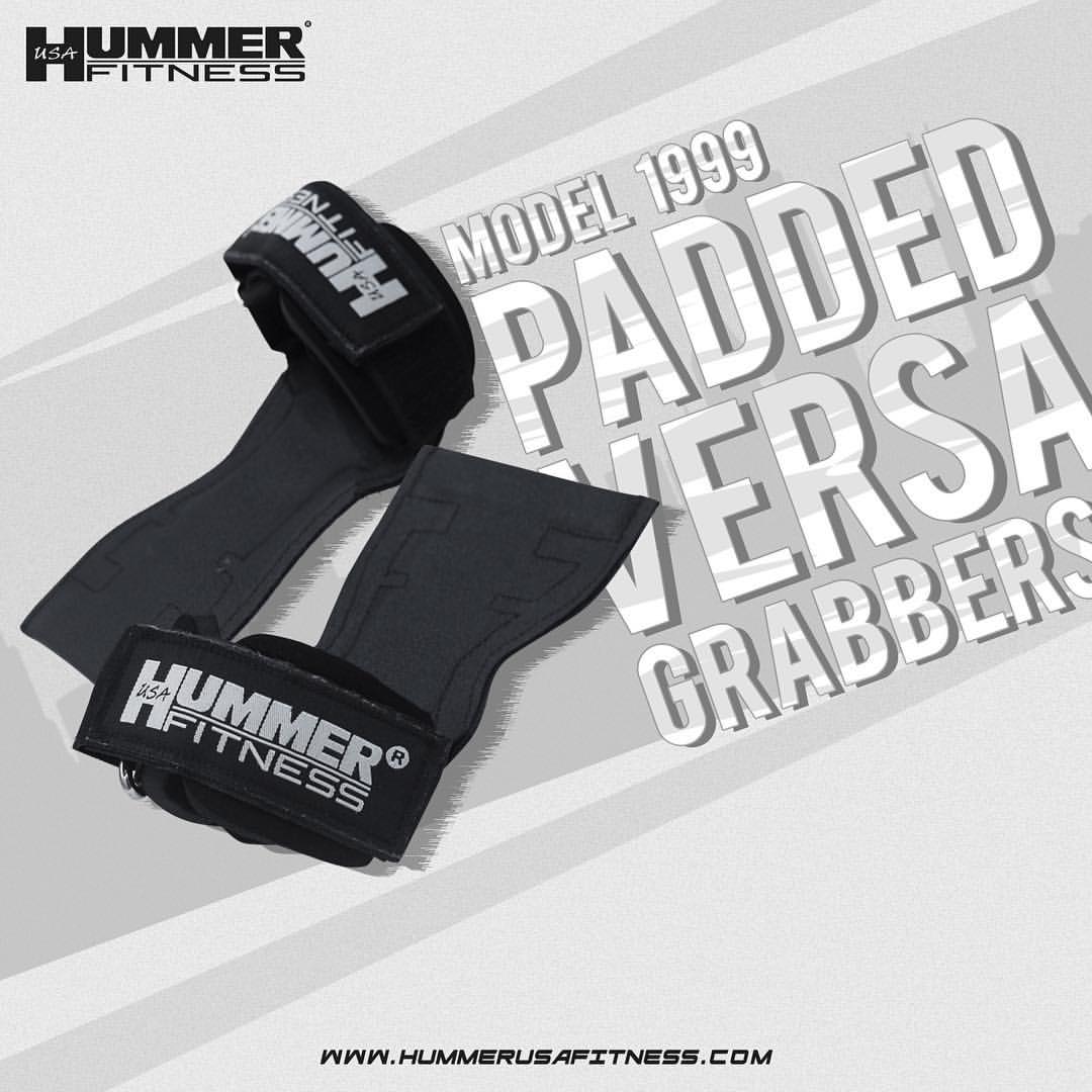  هامر - قطعتين من معصم فيرسا مبطن - Hummer Padded Wrist Wraps Versa Grabbers 