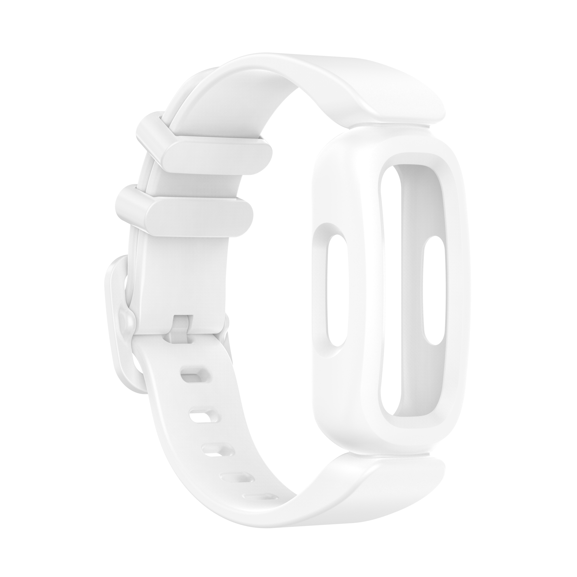  سوار  سليكون  لساعة فيتبيت ايس 3 أبيض Silicon  Band for Fitbit Ace 3 