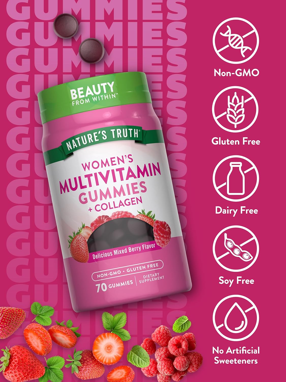  Nature's Truth - Women's Multi-Vitamin Collagen 