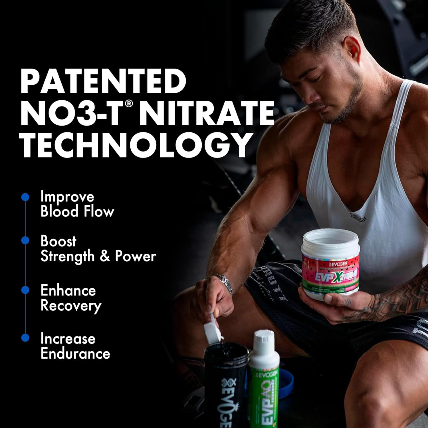  ايفوجين - اي في بي- اكستريم ماقبل التمرين - Evogen EVP- Extreme N.O. Pre-Workout 