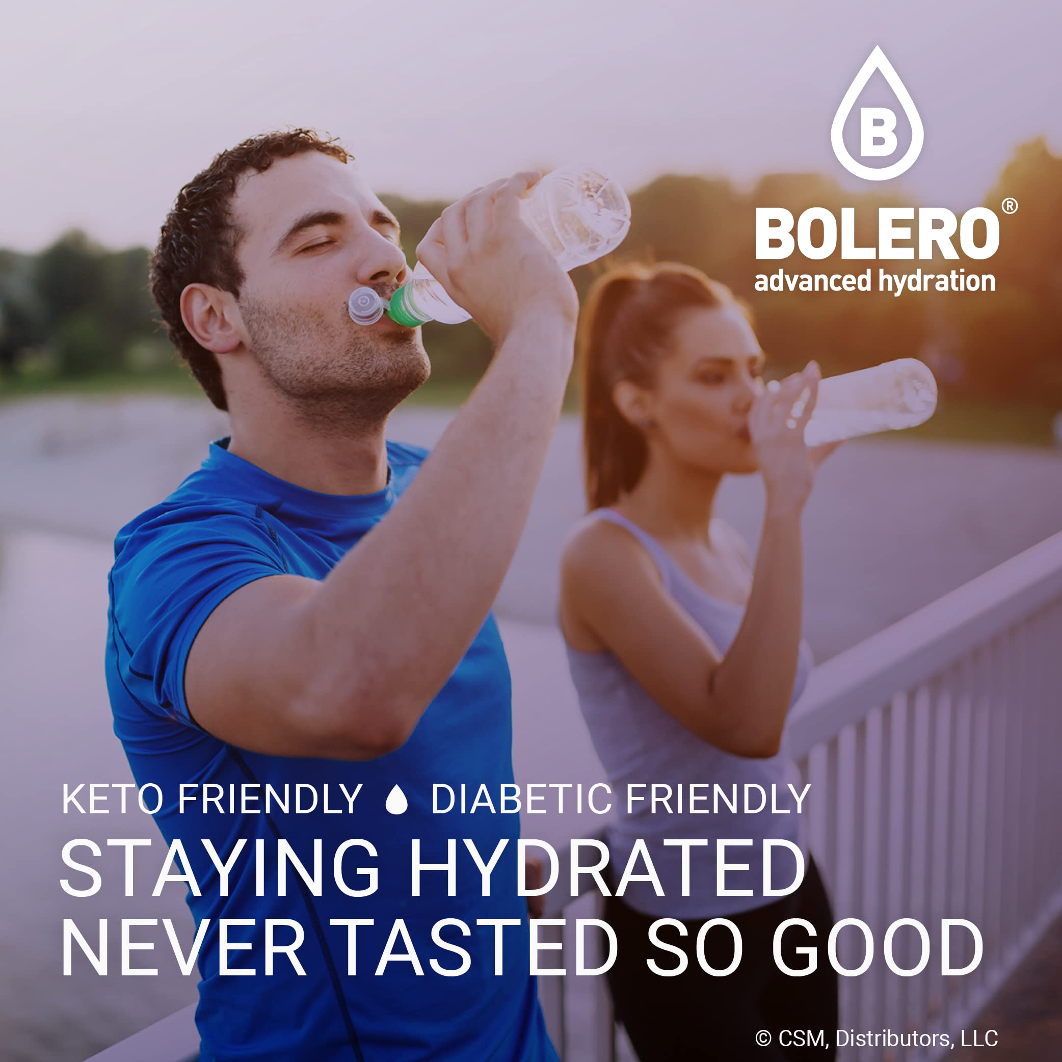  بوليرو نكهات تحلية المياه Bolero Advanced Hydration Drink Sticks 