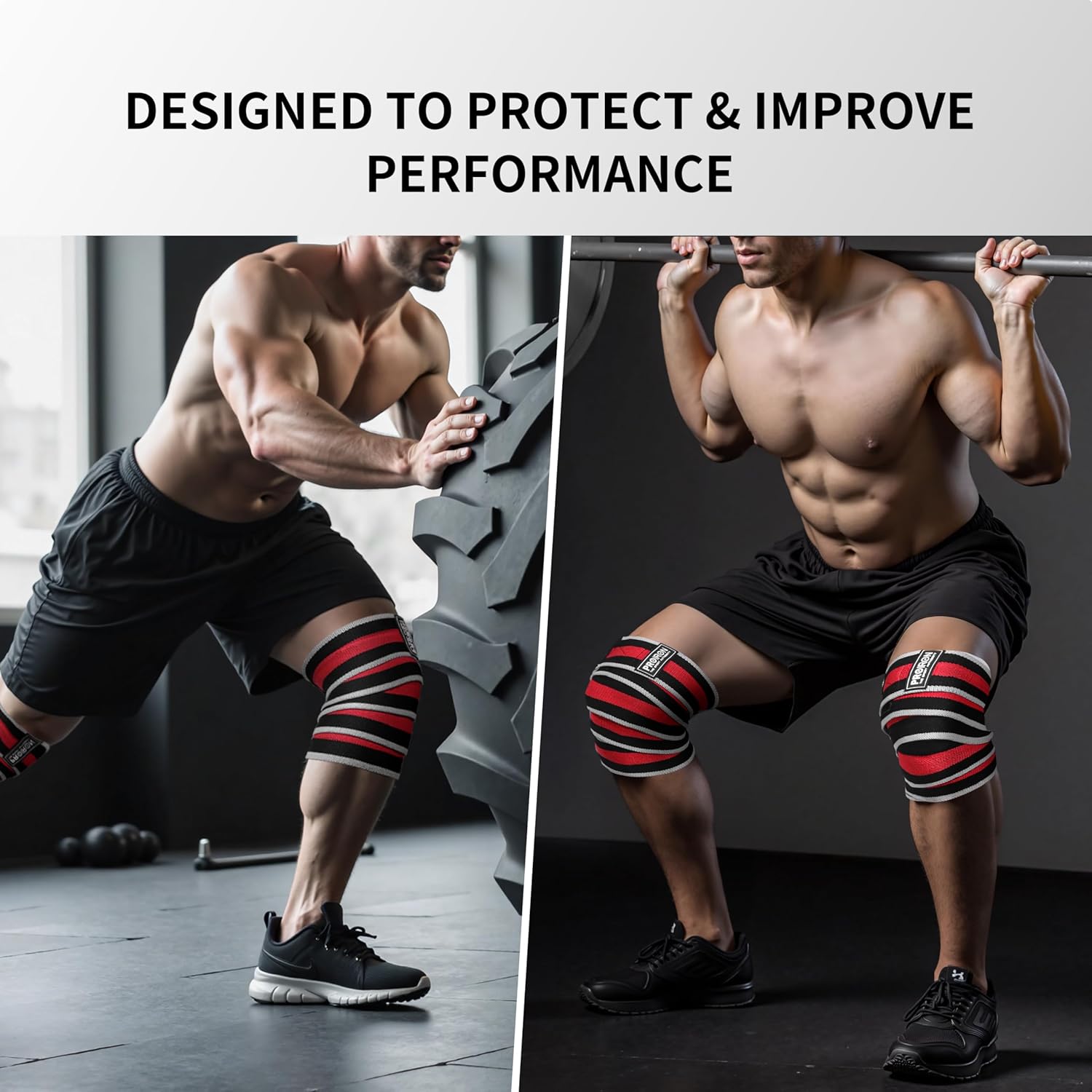  Hummer - 2pcs Knee Wraps 