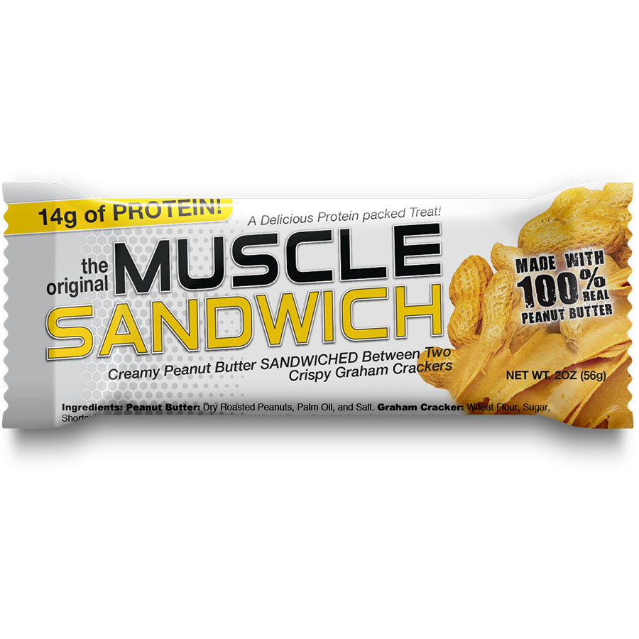  مصل ساندوتش - بروتين بار (12 بار) - Muscle Sandwich Protein Bar 