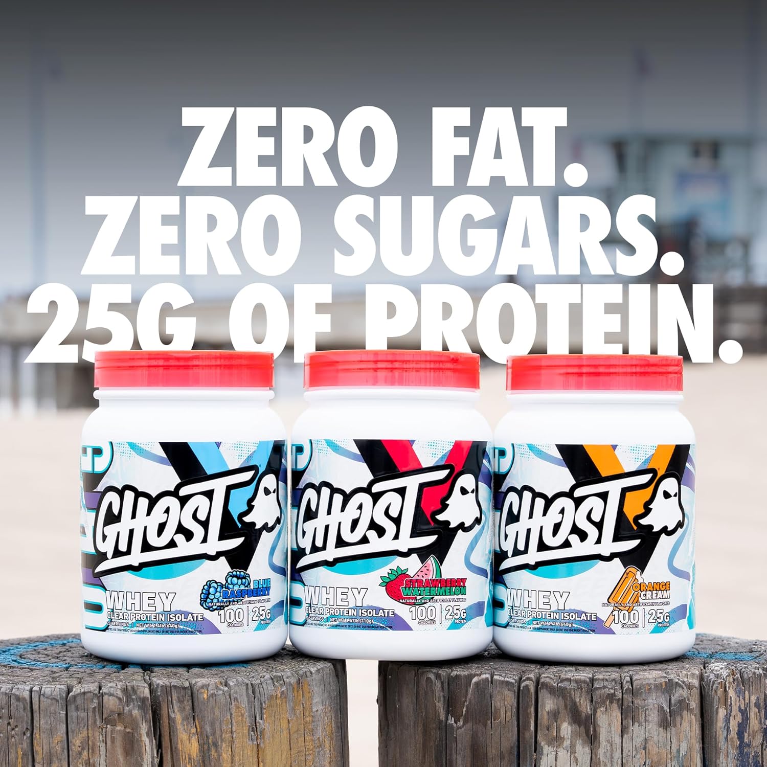  Ghost Clear Whey Isolate Protein Powder 