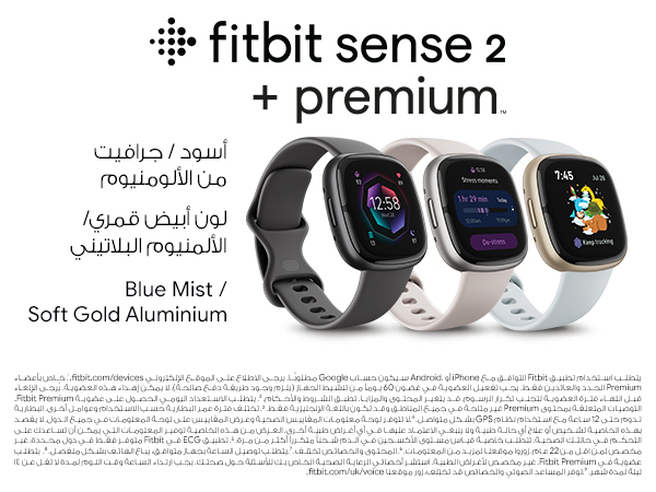 ساعة فيتبيت الذكية، موديل سينس 2 (Fitbit Sense 2)