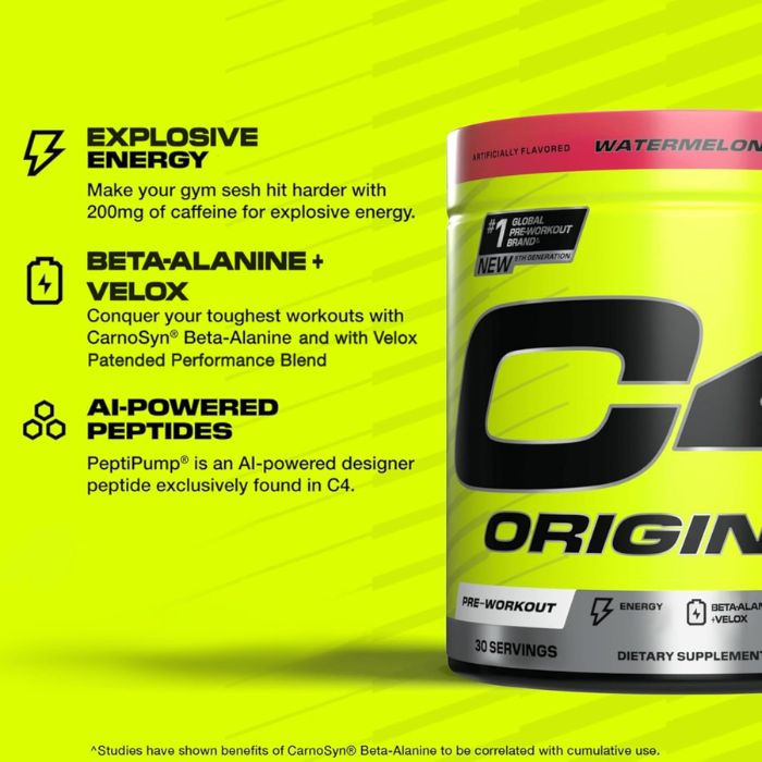  سيليكور سي 4 اوريجنال قبل التمرين - Cellucor C4 Original Pre Workout 