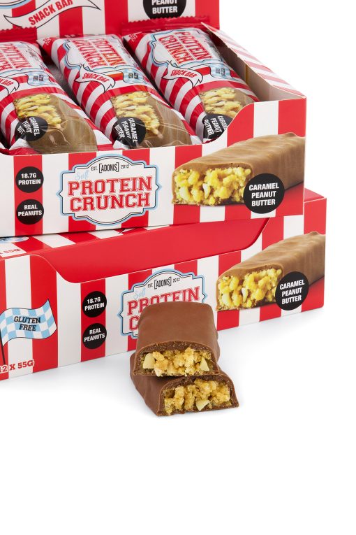 ادونيس - بار بروتين ناعم مقرمش (12 بار) - Adonis Soft Protein Crunch Snack Bar 