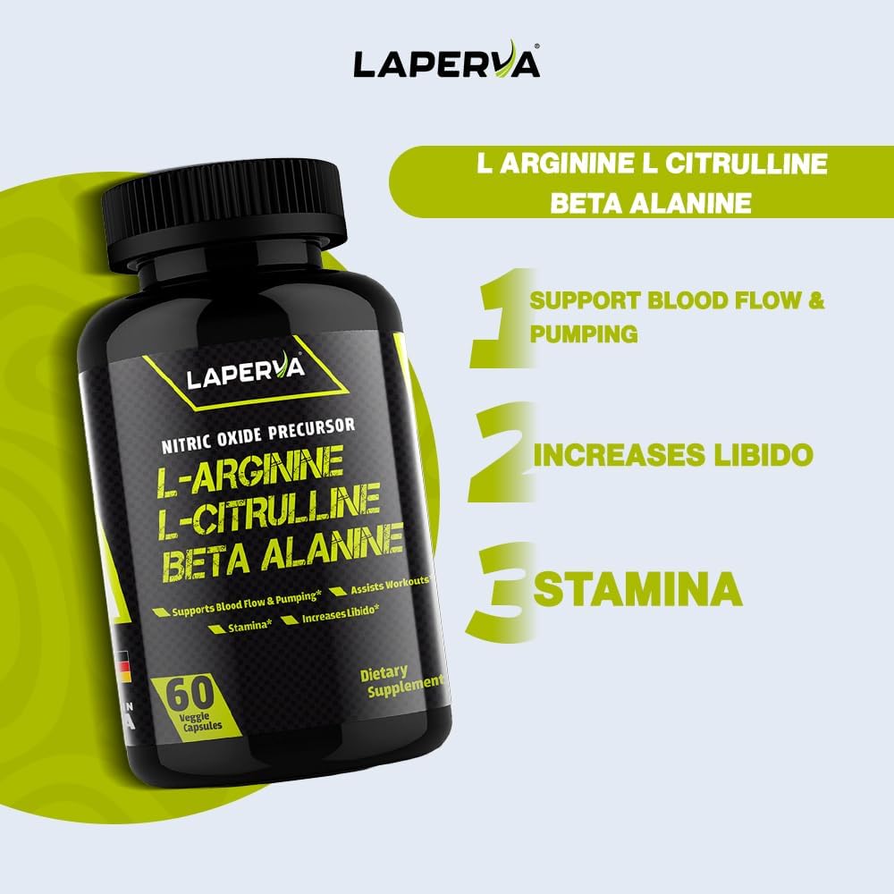  Laperva - L Arginine L Citrulline Beta Alanine 