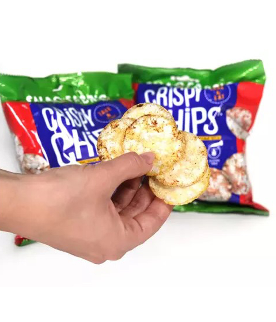  سناك فابريك - رقائق بروتين الحبوب الكاملة (14 حبة) - SNAQ FABRIQ - Whole Grain Crispy Protein Chips 