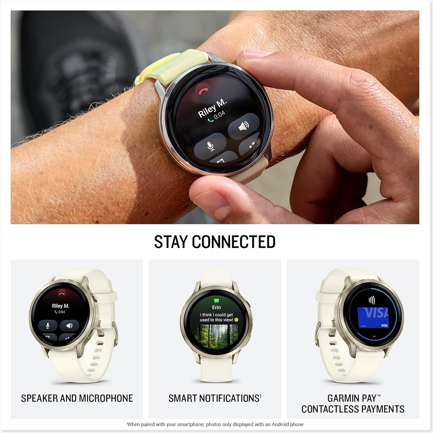  ساعة جارمن الذكية موديل فينو 4 (Garmin Venu 4) 