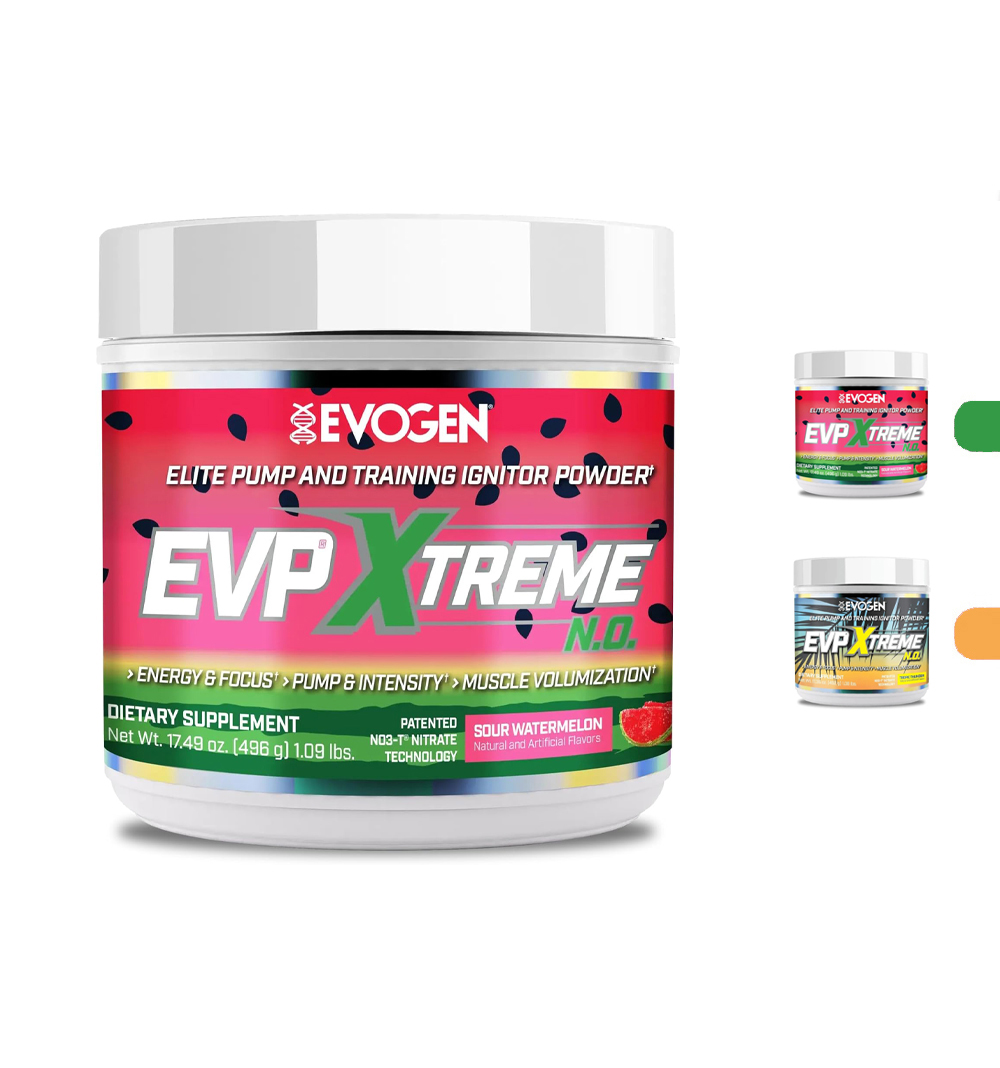  ايفوجين - اي في بي- اكستريم ماقبل التمرين - Evogen EVP- Extreme N.O. Pre-Workout 