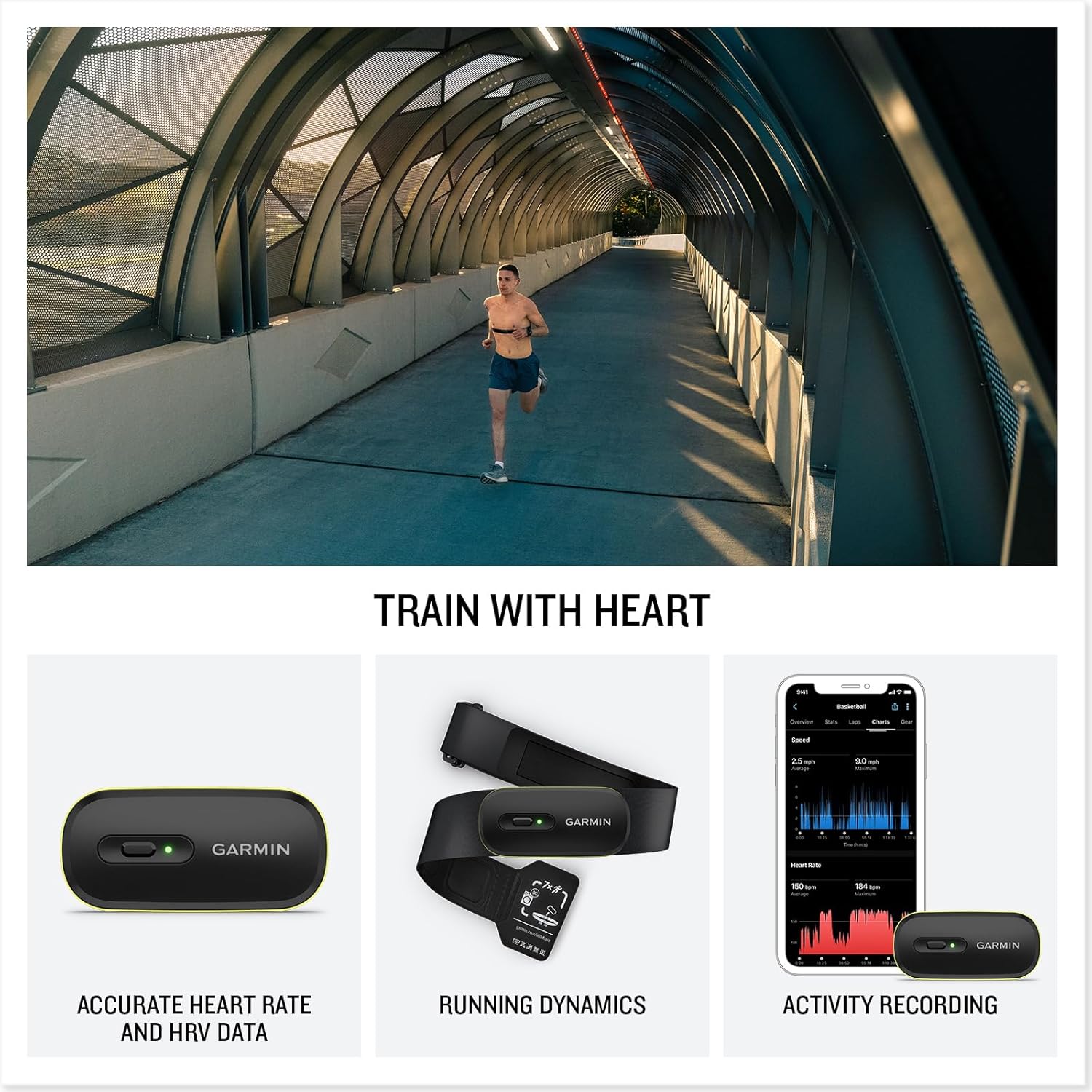  جارمن حزام الصدر اتش ار ام 600 جهاز مراقبة معدل نبضات القلب - (Garmin HRM 600) 