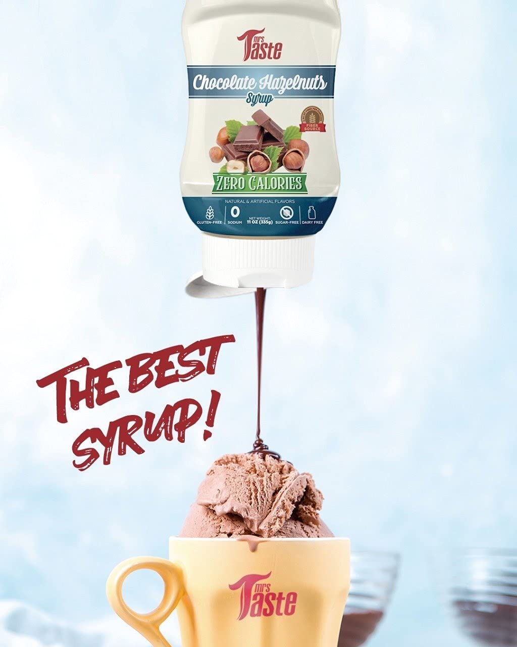  مسز تيست - سيرب صحي خالي من السكر  - Mrs Taste Healthy Syrups 