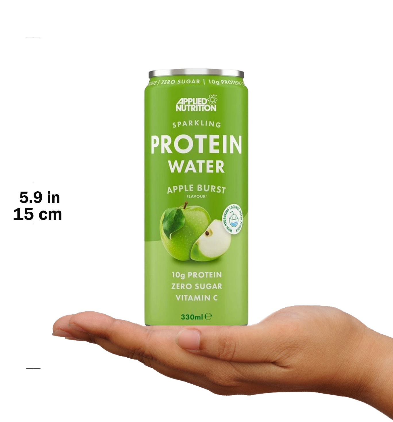  ابلايد نيوتريشن -  ماء بروتين فوار (12 علبة) - Applied Nutrition Sparkling Protein Water 