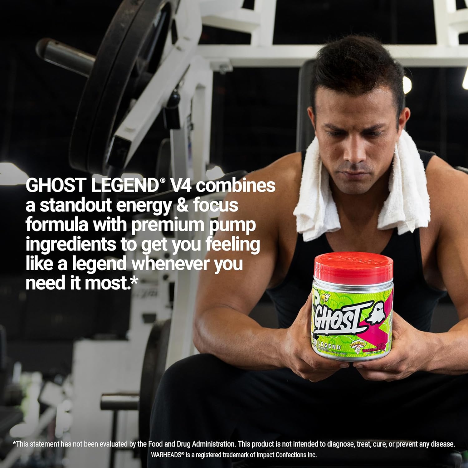  Ghost - Legend Pre-Workout Energy Powder (30 Servings) 