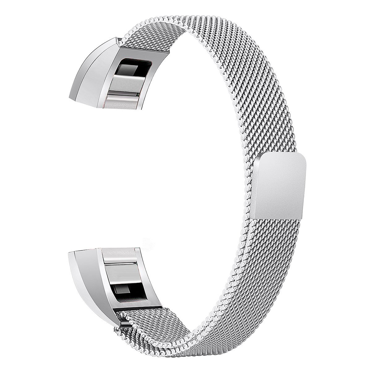 سوار  لساعة فيتبيت التا والتا إتش أر فضي  - Fitbit Band Alta &Alta HR 