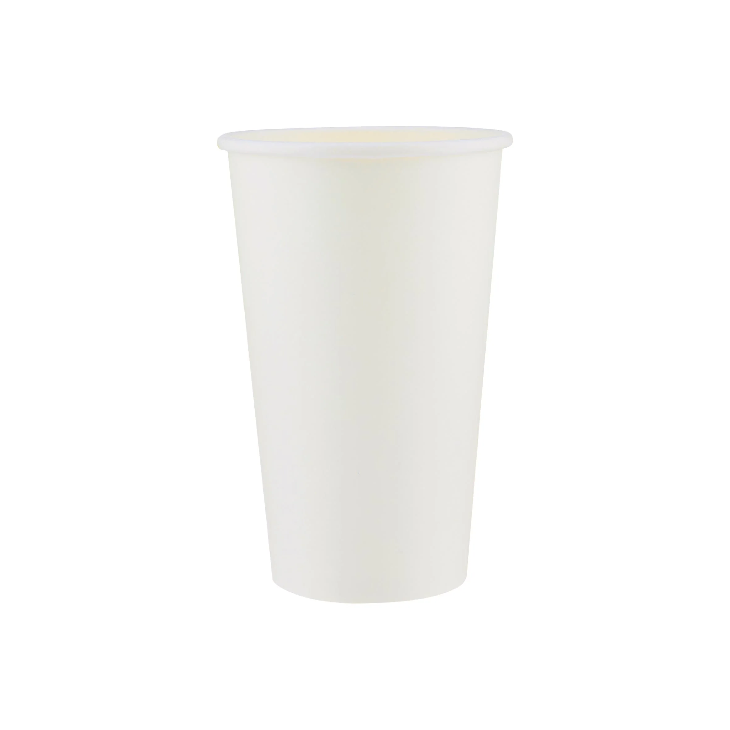  ABOSAHAM COFFEE CUP SINGLE WHITE NOLID 16OZ 50P 