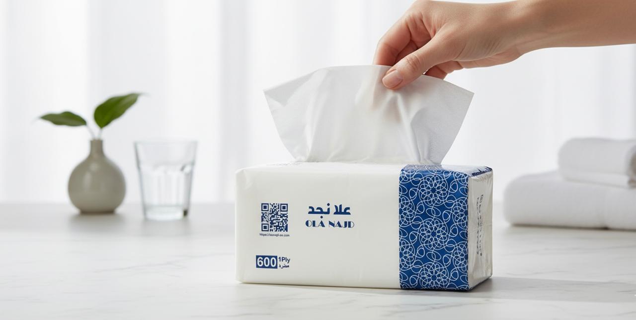  OLA NAJD FACIAL TISSUE 600P 