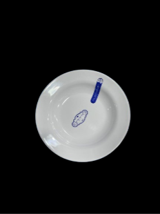  ALTAMEEZ MELAMINE TRAY DEEP ROUND A027 