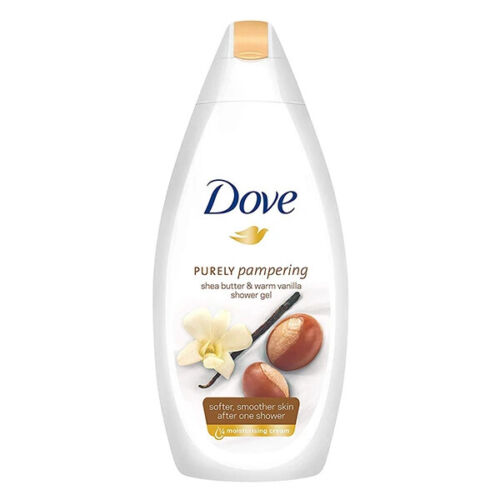  DOVE SHOWER GEL PURELY PAMPERING SHEA BUTTER&WARM VANILLA 500ML 