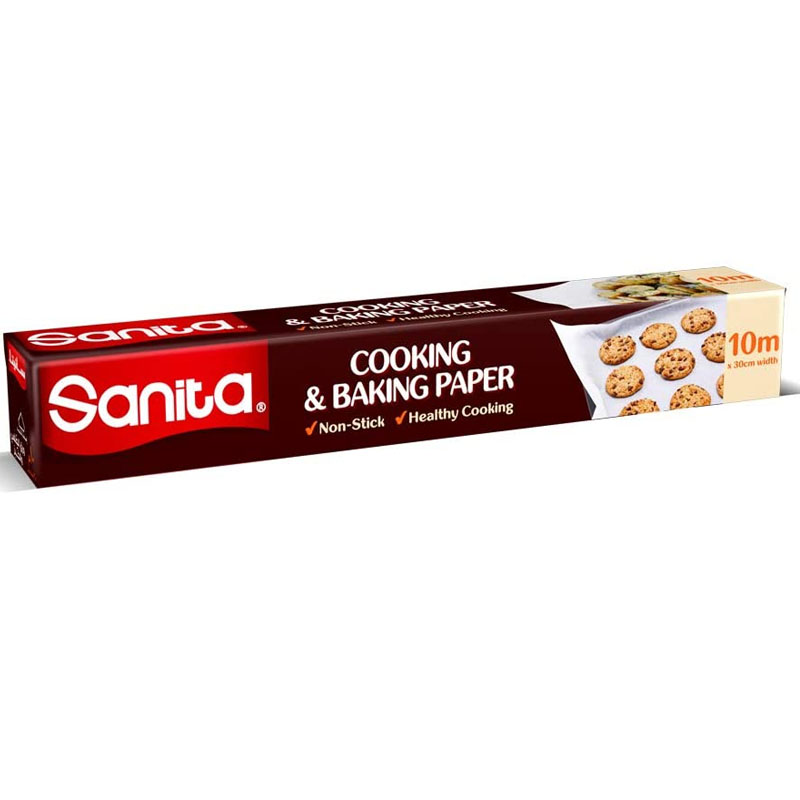  SANITA COOKING BAKING PAPER 30CM*10MTR 