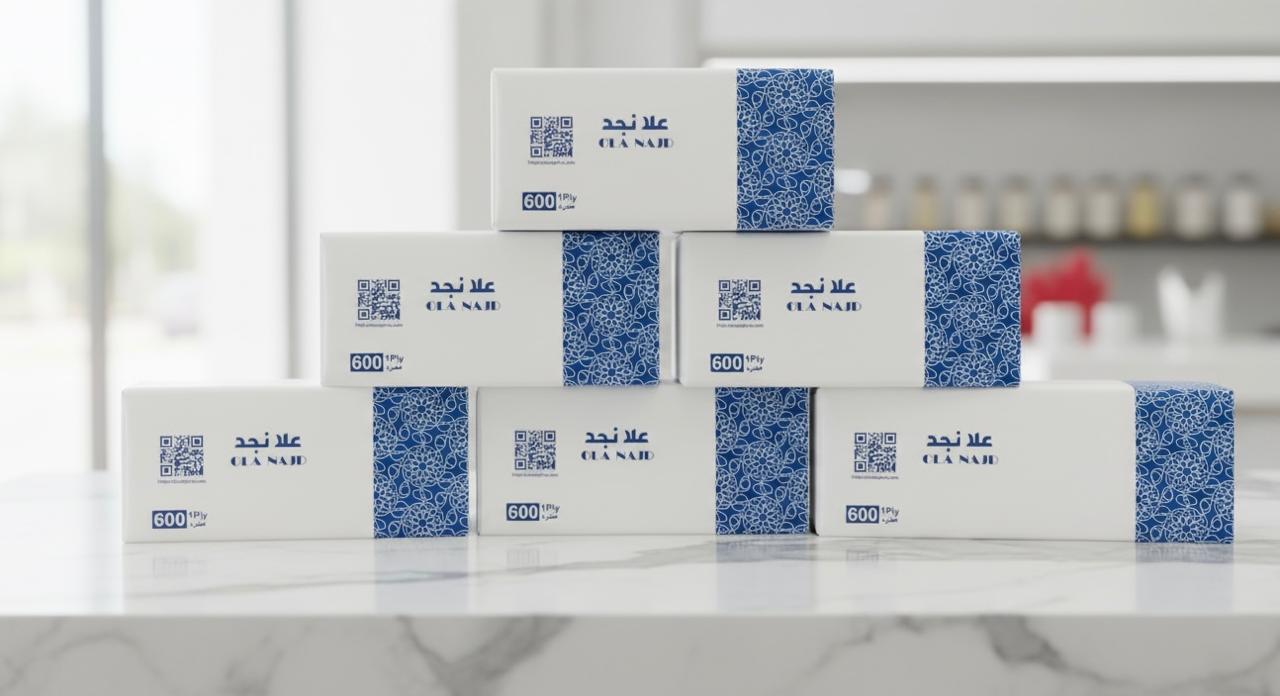  OLA NAJD FACIAL TISSUE 600P 