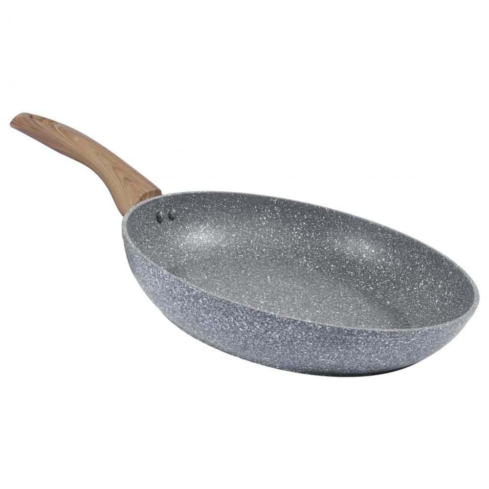  HOMEWAY MARBLE COATED NON-STICK FRY PAN 28CM HW3415 