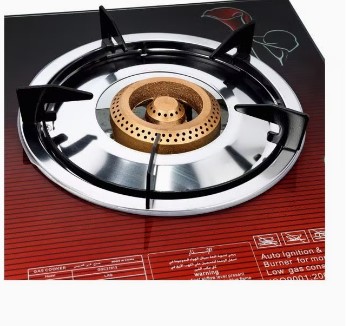  GEEPAS GGC31013 DOUBLE BURNER STAINLESS STEEL GAS STOVE  