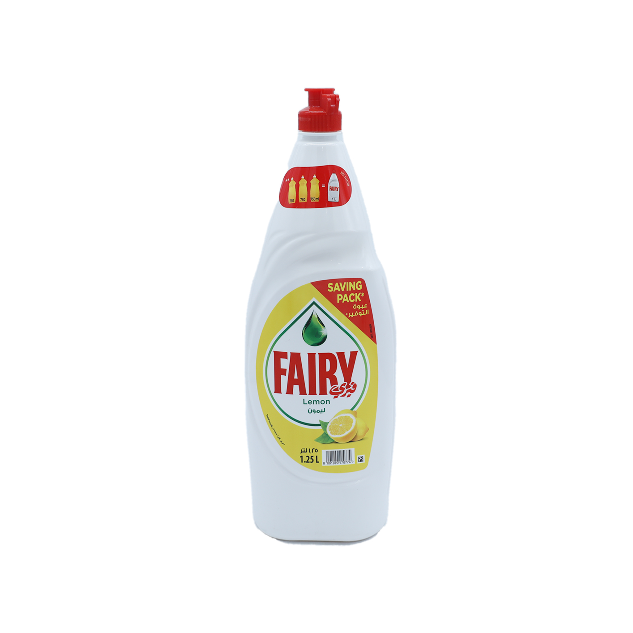  FAIRY DISH WASH LEMON 1.25L  