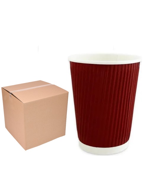  JAWAD COFFEE CUP RIPPLE MORJAN NOLID 12OZ 1000P - CARTOON 