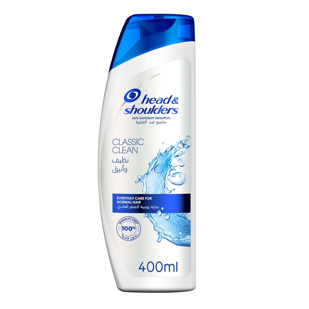  HEAD SHOULDERS SHAMPOO ANTI-DANDRUFF CLASSIC CLEAN 400ML 