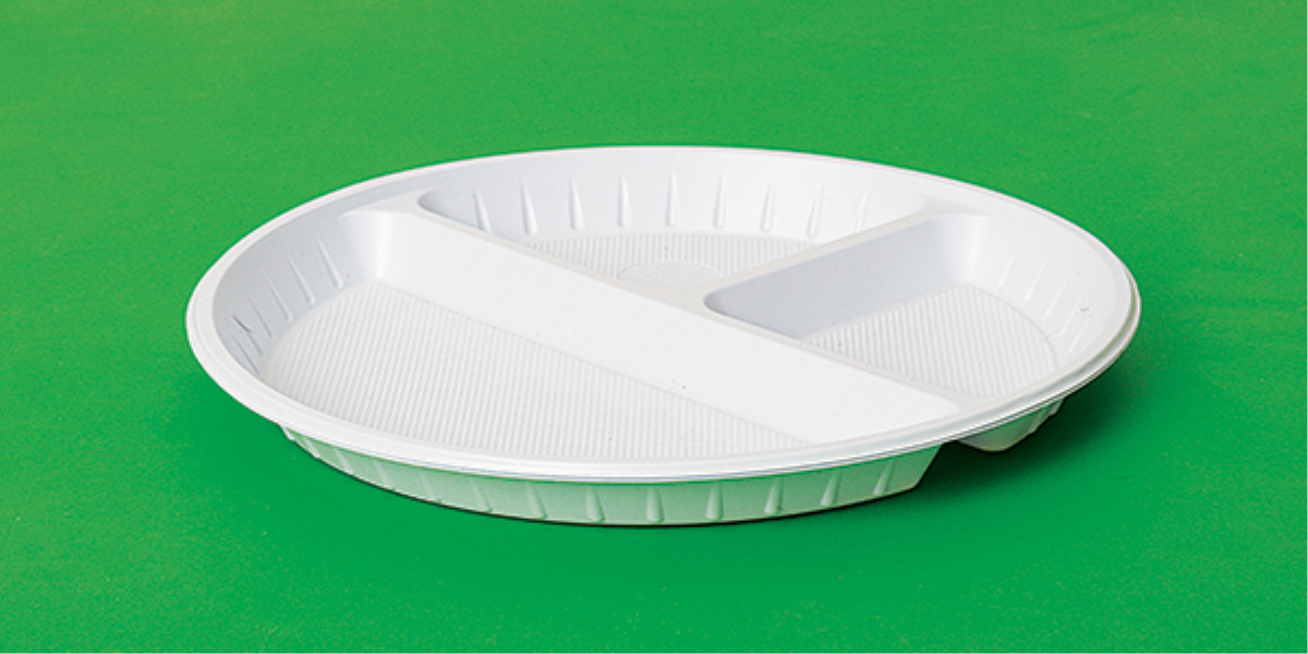  WATANIA PLASTIC PLATE ROUND PARTIOTION NO 26  