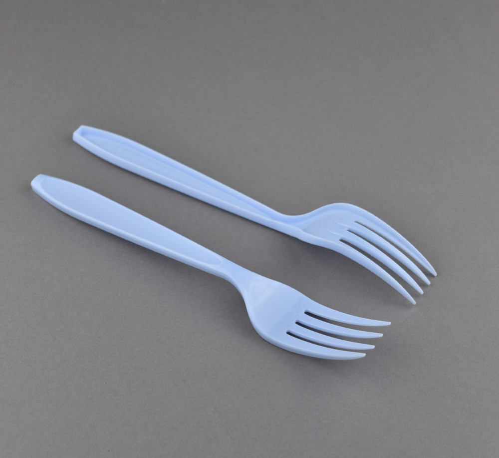  ASG PLASTIC HD FORK WHITE 50P  