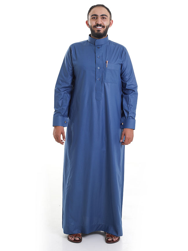 ثوب الأصيل رجالي ملون  - كبك