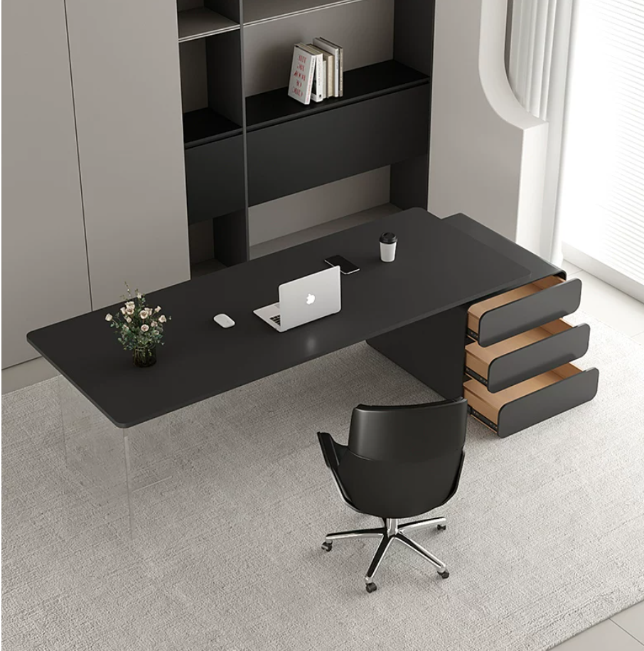  مكتب أكريليك عائم تصميم أبيجيل  