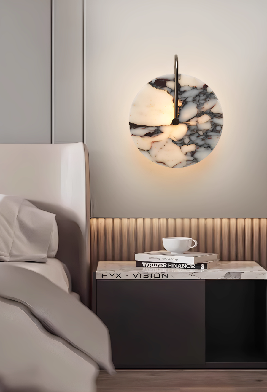  Marble wall lamp 