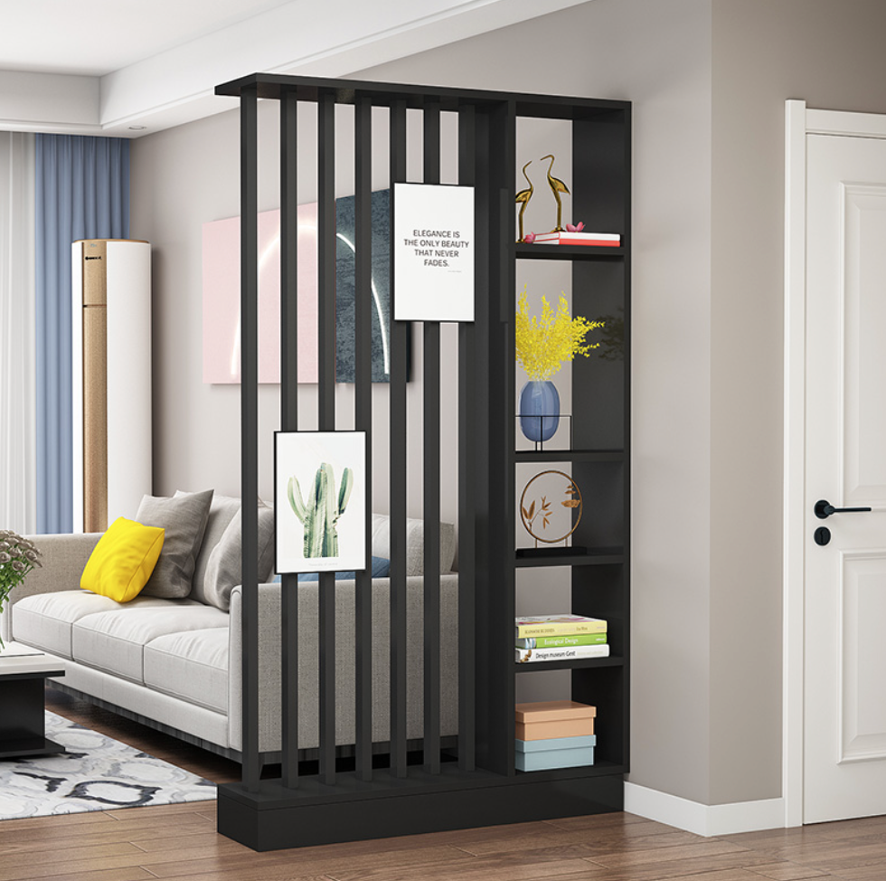  Partitioned cupboard with shelves 