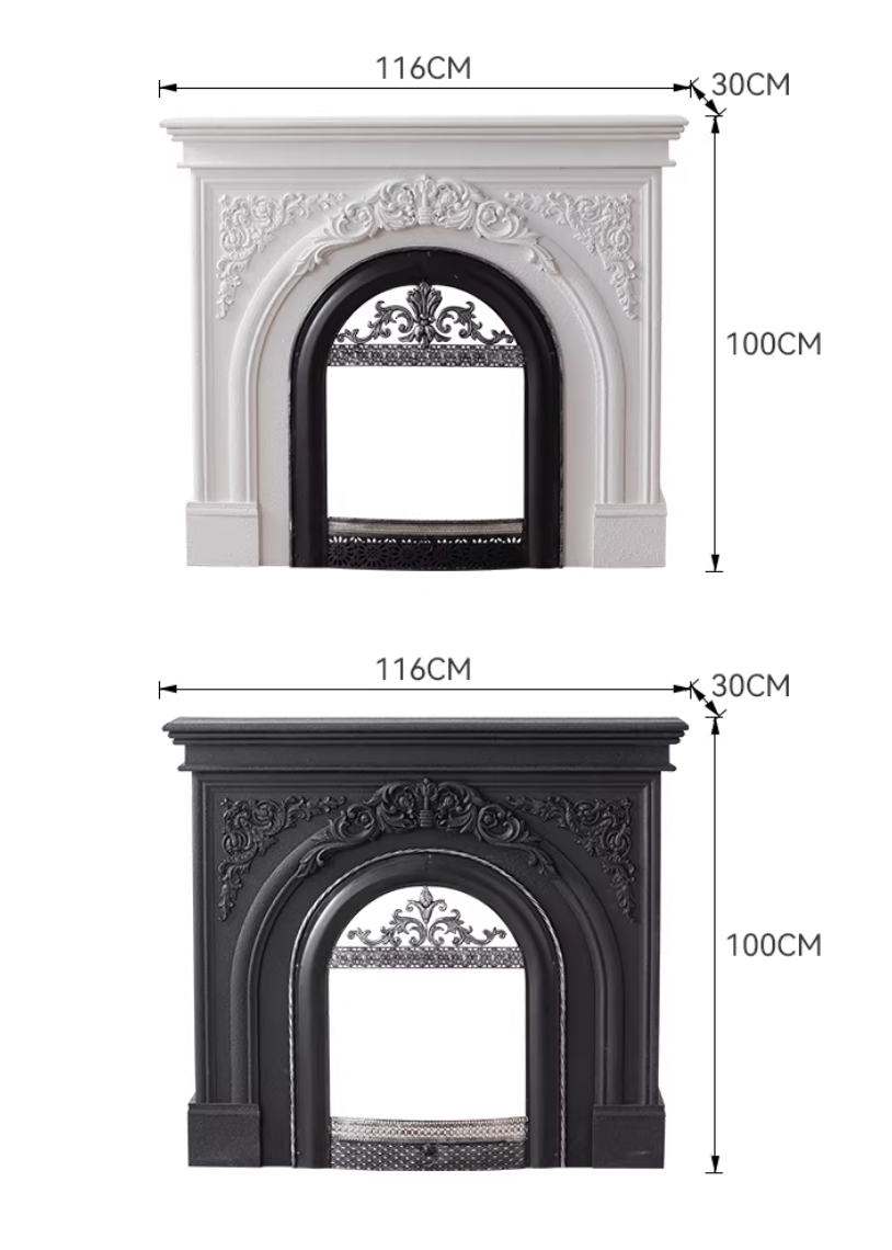  Vintage fireplace decor 